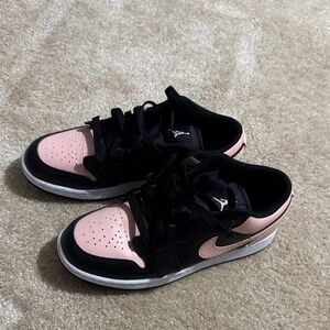 Jordan Kids Sneakers Black and Pink